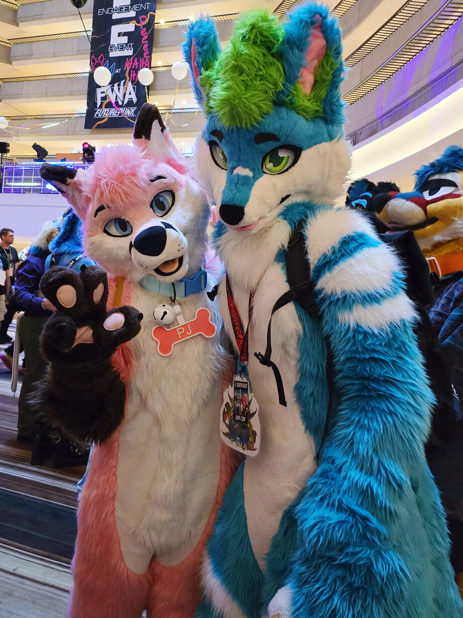 PJ and myself at FWA 2025