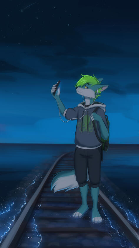 "Wish" phone wallpaper by Zedzar