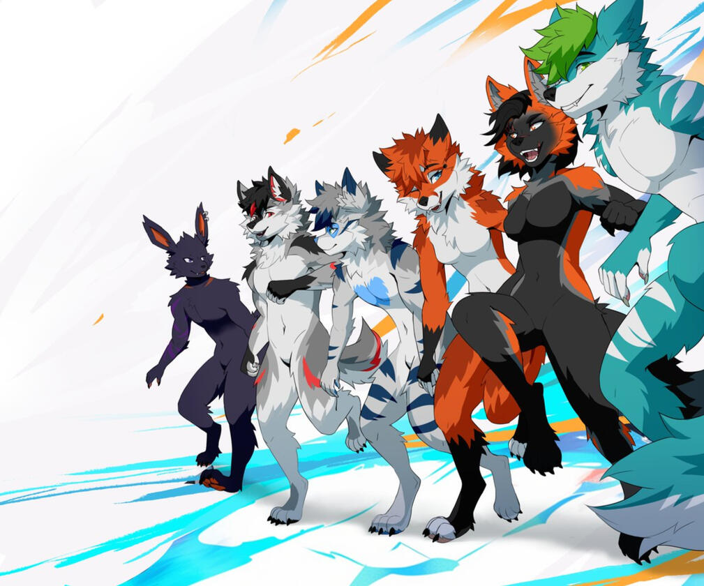 Supporter art gift by Jumiifoxx