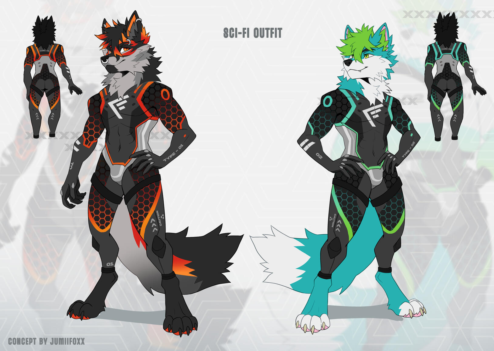 Cybersuit (Sci-fi outfit), no jacket